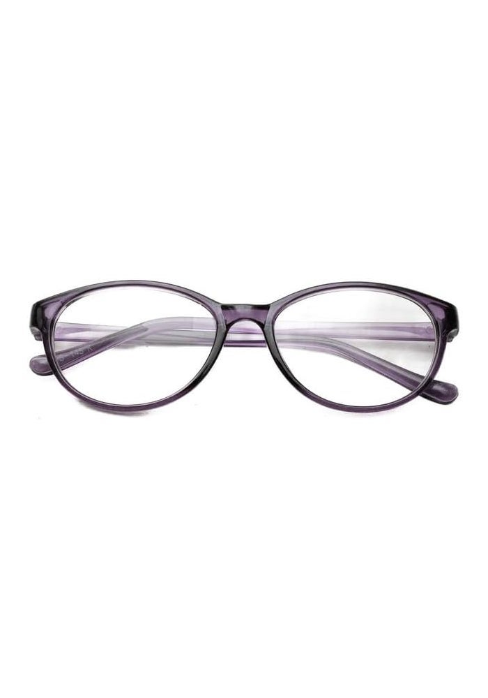 Daiso Fashion Glasses Oval in Purple - Image 1